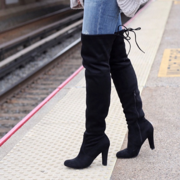 over the knee boots size 5